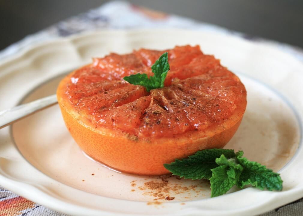Air Fryer Broiled Grapefruit